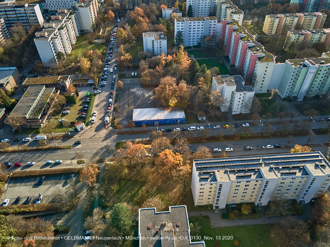 13.11.2020 - der Ostpark mit See und Biergarten in Neuperlach